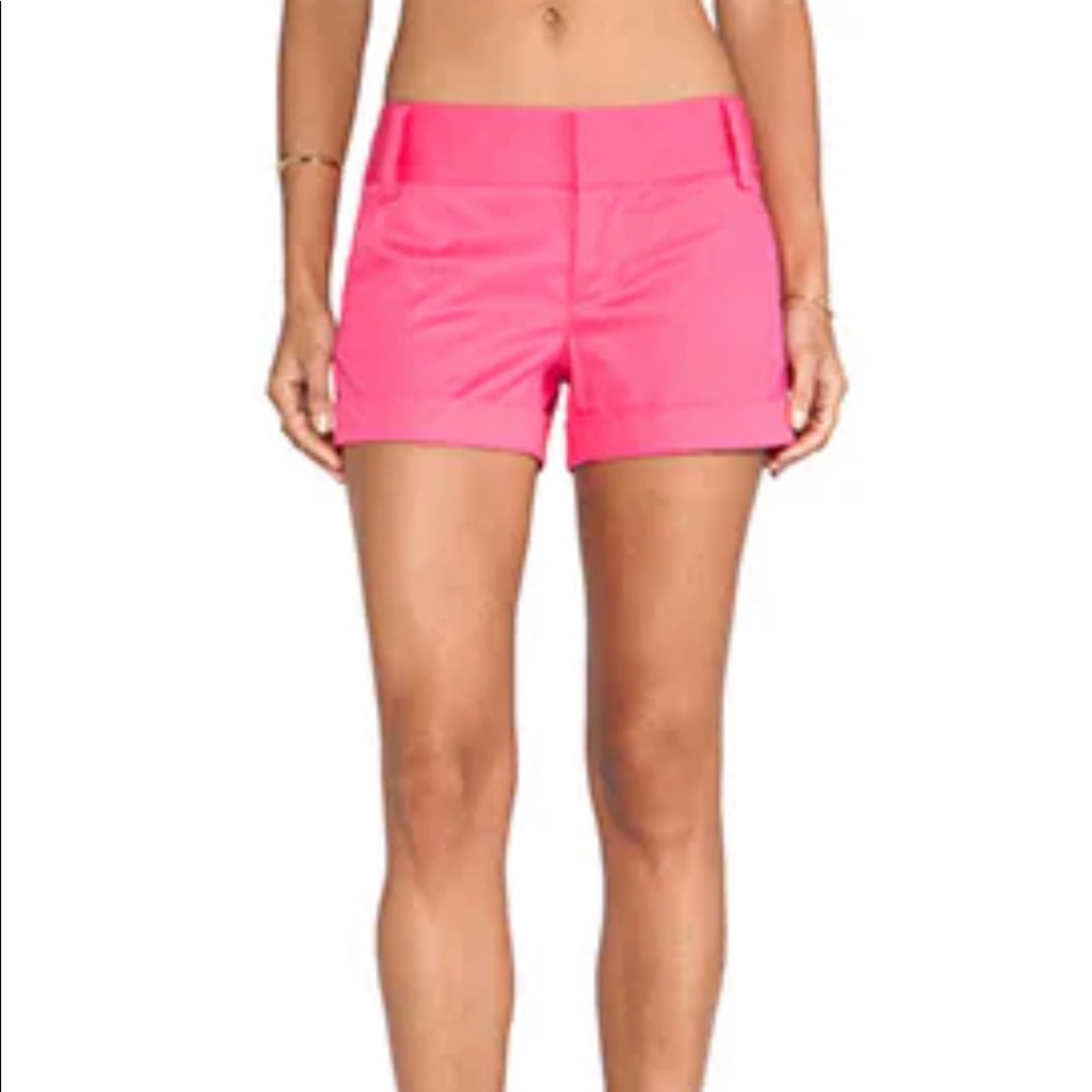 Alice & Olivia beautiful brocade embroidered floral short shorts - Picture 1 of 11